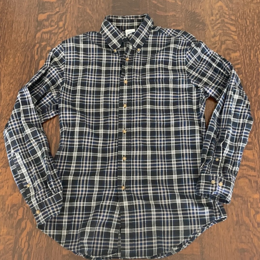 Brooks Brothers Medium Check Button Down